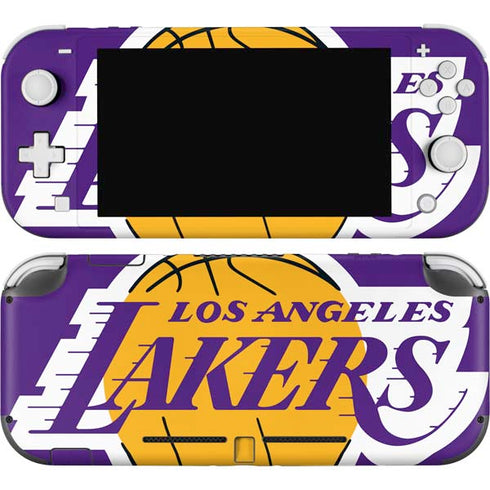 NBA Los Angeles Lakers Large Logo Nintendo Switch Lite Skin